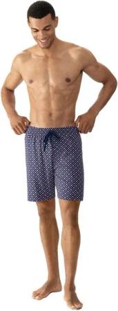 Mey Pyjamashorts TIE MINIMAL Komfortbund mit Kordelzug