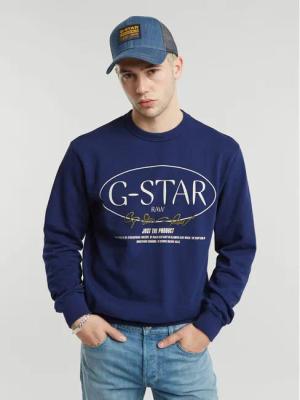 G-Star Raw Sweatshirt Circle D25100-D257 Blau Regular Fit