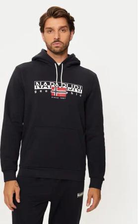 Napapijri Sweatshirt B-Alymer NP0A4I1D Schwarz Regular Fit