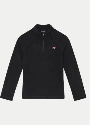 4F Fleecejacke 4FJWAW24UFLEF052 Schwarz Regular Fit