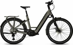 Kalkhoff ENDEAVOUR 7.B ADVANCE+ ABS (750 Wh), 11 Gang Kettenschaltung, Damenfahrrad, Wave, Modell 2023, 27,5 Zoll 43 cm jetgrey matt