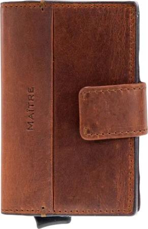 Maître Kreditkartenetui Birkenfeld C-Two-Cave SV8F cognac