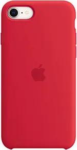 Apple Silikon Case Handy-Cover für Apple iPhone 7, iPhone 8, iPhone SE 2. Gen (2020), iPhone SE 3. Gen (2022) rot
