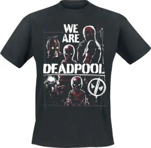 Deadpool - Marvel T-Shirt - We Are Deadpool - M bis XXL - für Männer - Größe L - schwarz - Lizenzierter Fanartikel