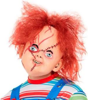 Smiffys Verkleidungsmaske Maske Chucky die Mörderpuppe Latex