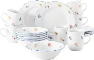 Seltmann Weiden Frühstücks-Set Sonate Frühstücksservice 18tlg., Porzellan