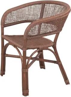 moebel-direkt-online Sessel Rattan-Armlehnstuhl (1 Stück), Handgeflochten