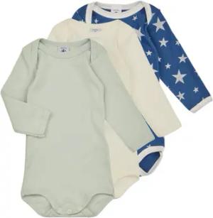 Petit Bateau  Pyjamas/ Nachthemden BODY US ML VINTSTAR PACK X3