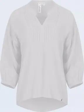 Miracle of Denim Klassische Bluse Women Blouse Basic (1-tlg)
