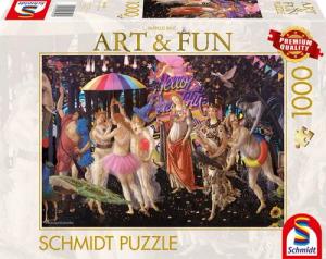 Schmidt Spiele Puzzle 1000 Teile Puzzle Markus Binz La Primavera 58528, 1000 Puzzleteile
