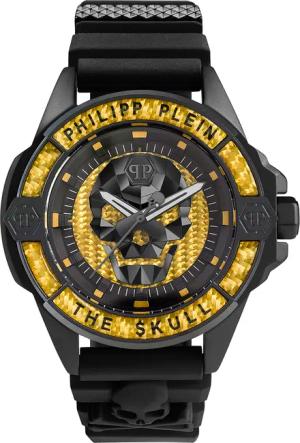 Philipp Plein PWAAA1922 The $kull Carbon Fiber Herrenuhr 44mm 5ATM