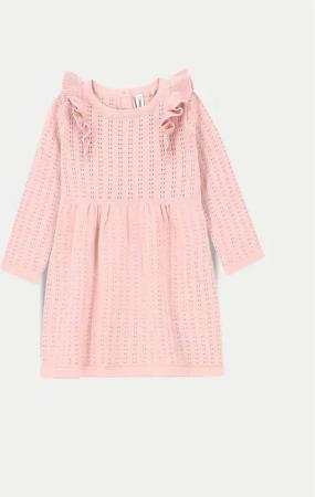 Coccodrillo Kleid für den Alltag ZC4129401CGN Rosa Regular Fit