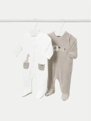 Mayoral 2er-Set Strampelanzüge 2794 Beige