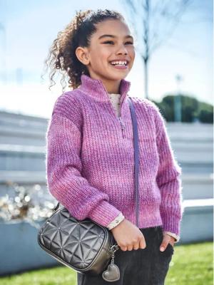 Mayoral Pullover 7307 Violett Regular Fit