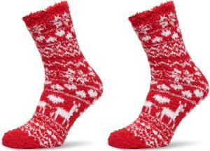 Pieces 2er-Set hohe Damensocken 17143278 Bunt