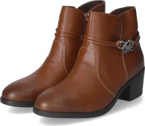 Rieker Stiefeletten für Damen - Gr. 37 - braun - Synthetik