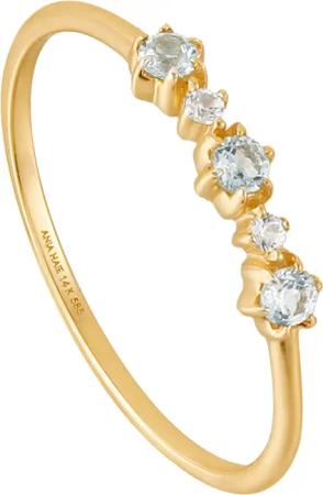 Ania Haie Ringe - 14kt Echtgold Ring - Gr. 56 - in Gold - für Damen
