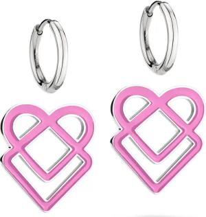 Liebeskind Berlin Ohrringe - Liebeskind Berlin Ohrringe - Gr. unisize - in Rosa - für Damen