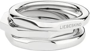 Liebeskind Berlin Ringe - Liebeskind Berlin Ring - Gr. 58 - in Silber - für Damen