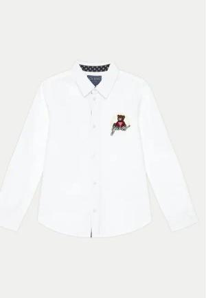 Guess Hemd L4BH02 W9CL0 Weiß Regular Fit