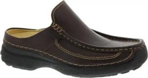 WOLKY Roll-Slide Clog, Glattleder, Brown, 0921050-300 Clog