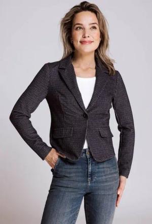 Zhrill Blusenblazer BETSY in Melange Optik