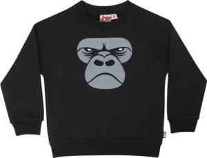 Dyr by Danefae Longpullover Bellow Sweat DYR Black Zoomgorilla Langarmshirt Pullover Kindermode Sweatshirt, Gorillaprint