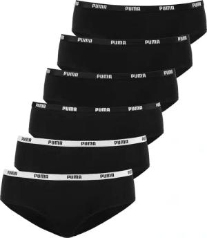PUMA Hipster, (Packung, 6er-Pack), mit elastischem Logobündchen