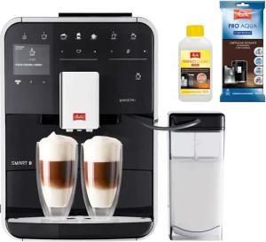 Melitta Kaffeevollautomat "Barista T Smart F 83/0-102, schwarz", 4 Benutzerprofile& 18 Kaffeerezepte, nach italienischem Originalrezept