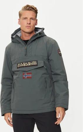 Napapijri Anorak Rainforest Pocket 2 NP0A4GMD Grün Regular Fit