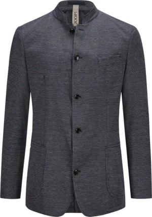 Joop! Sakko mit Stehkragen in feiner Strickoptik, Slim Fit
