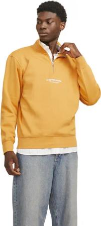 Jack & Jones Herren Stehkragen Pullover JORVESTERBRO QUARTER ZIP - Relaxed Fit