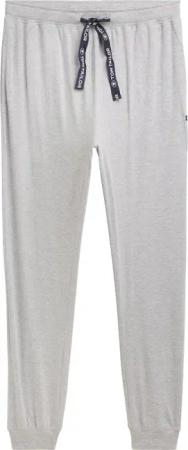 TOM TAILOR Herren Pyjama-Hose mit Melange-Optik, grau, Gestreift, Gr. 54
