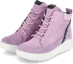 Ecco Stiefel URBAN SNOWBOARDER für Mädchen - Gr. 31 - lila - Leder & Textil