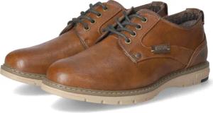 Mustang Halbschuhe für Herren im SALE - Gr. 46 - braun - Kunstleder