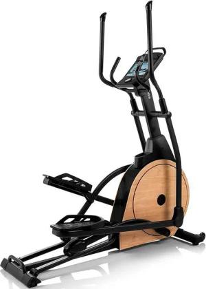 Hammer Crosstrainer CrossPace 7.0 NorsK, 3-fache Steigung, edles Holz-Design, 16 Programme