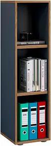 VCM my office Aktenregal Salia anthrazit, honig-eiche 30,0 x 32,0 x 109,7 cm