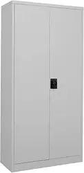 BISLEY Stahlschrank FTL09 Toolless FTL09645 lichtgrau 90,0 x 40,0 x 185,0 cm, zerlegt