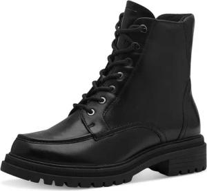 Tamaris Schnürboots, Blockabsatz, Schnürstielette mit Ziernaht vorne