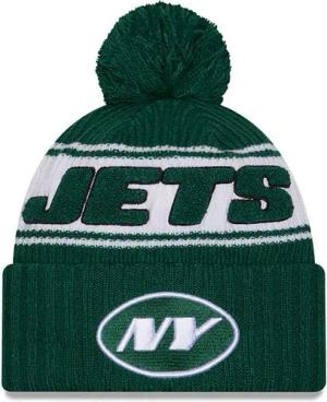 New Era Bommelmütze Mütze New Era NFL24 New York Jets doppelt gelegter Umschlag