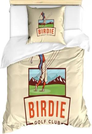 Abakuhaus Bettwäsche Milbensicher Allergiker geeignet mit Kissenbezug, Microfaser, Golf Birdie Golf Club Werbung