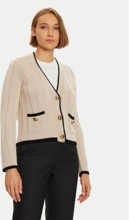 Luisa Spagnoli Strickjacke Mozione 58437 Beige Regular Fit