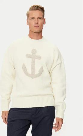 Paul&Shark Pullover 14311077 Weiß Regular Fit