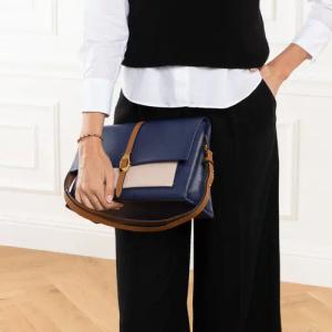 Coccinelle Crossbody Bags - Coccinelledorian Tricolor - Gr. unisize - in Blau - für Damen