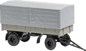 Busch Modelleisenbahn-Straße Busch 53351 H0 Landwirtschafts Modell IFA HL 80 grau mit Plane