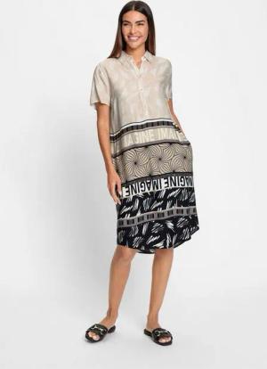 heine Etuikleid Druckkleid