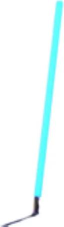 XENON LED Wandleuchte 8171 LED VISION Stab 24W 153cm Schw. Kappe IP20 Kunststoff-Röhre Blau, LED, Xenon / BLAU