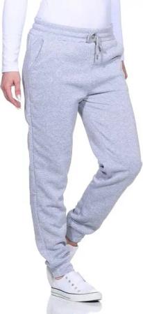 Aurela Damenmode Jogginghose Sporthose für Damen warm gefütterte Haushose (1-tlg) in Unifarben