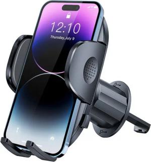 walkbee Halterungen,Auto Handyhalterung,mit Haken Clip,360° Drehung KFZ Handy-Halterung, (1er Set, Teleskoparm von ca. 8 auf 16 cm erweiterbar, Universal, Kompatibel mit allen iPhone, Android und alle Smartphones)