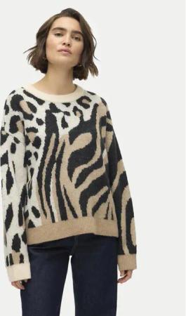 Vero Moda Pullover Kai 10310645 Beige Regular Fit